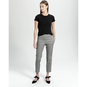 Theory Basic Pull On Pant Sharkskin Crunch